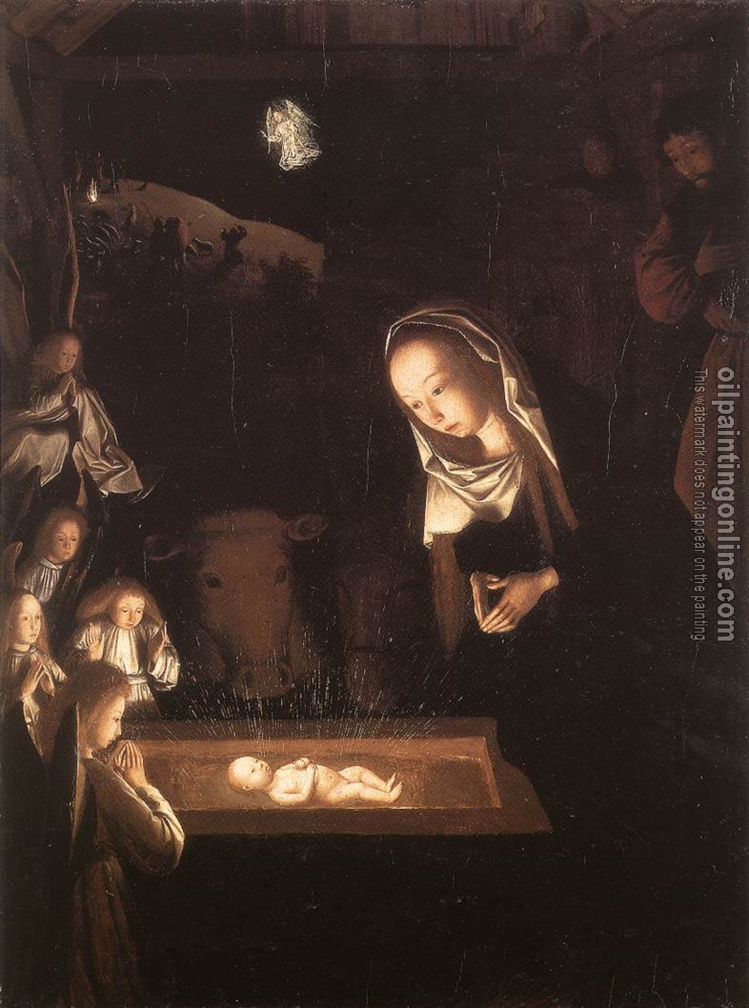 Geertgen tot Sint Jans - Nativity, at Night
